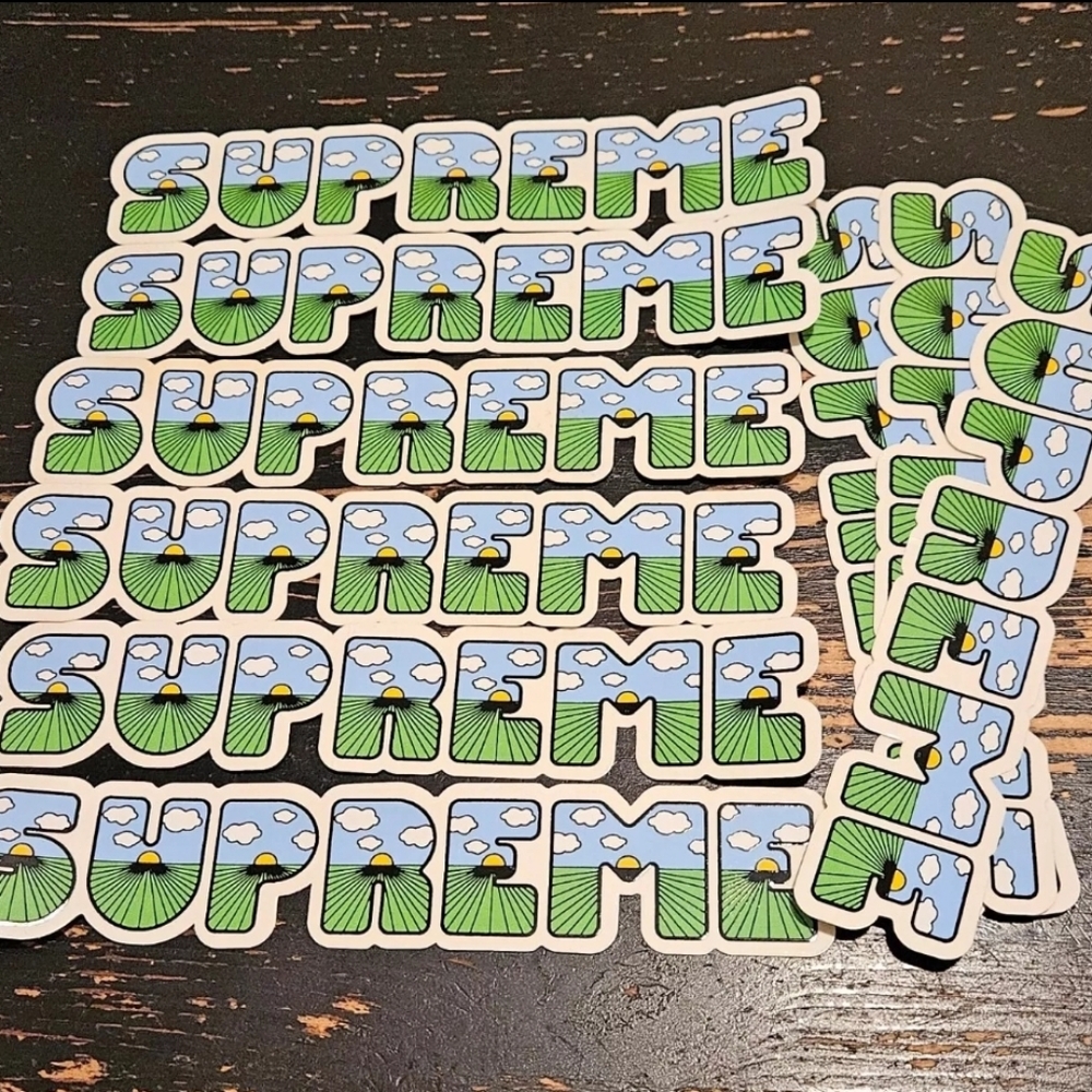 Supreme The Shiit Sticker SS16
